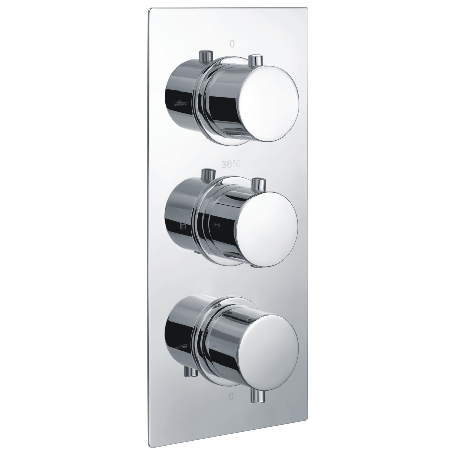 Circa Thermostatic Triple Shower Valve