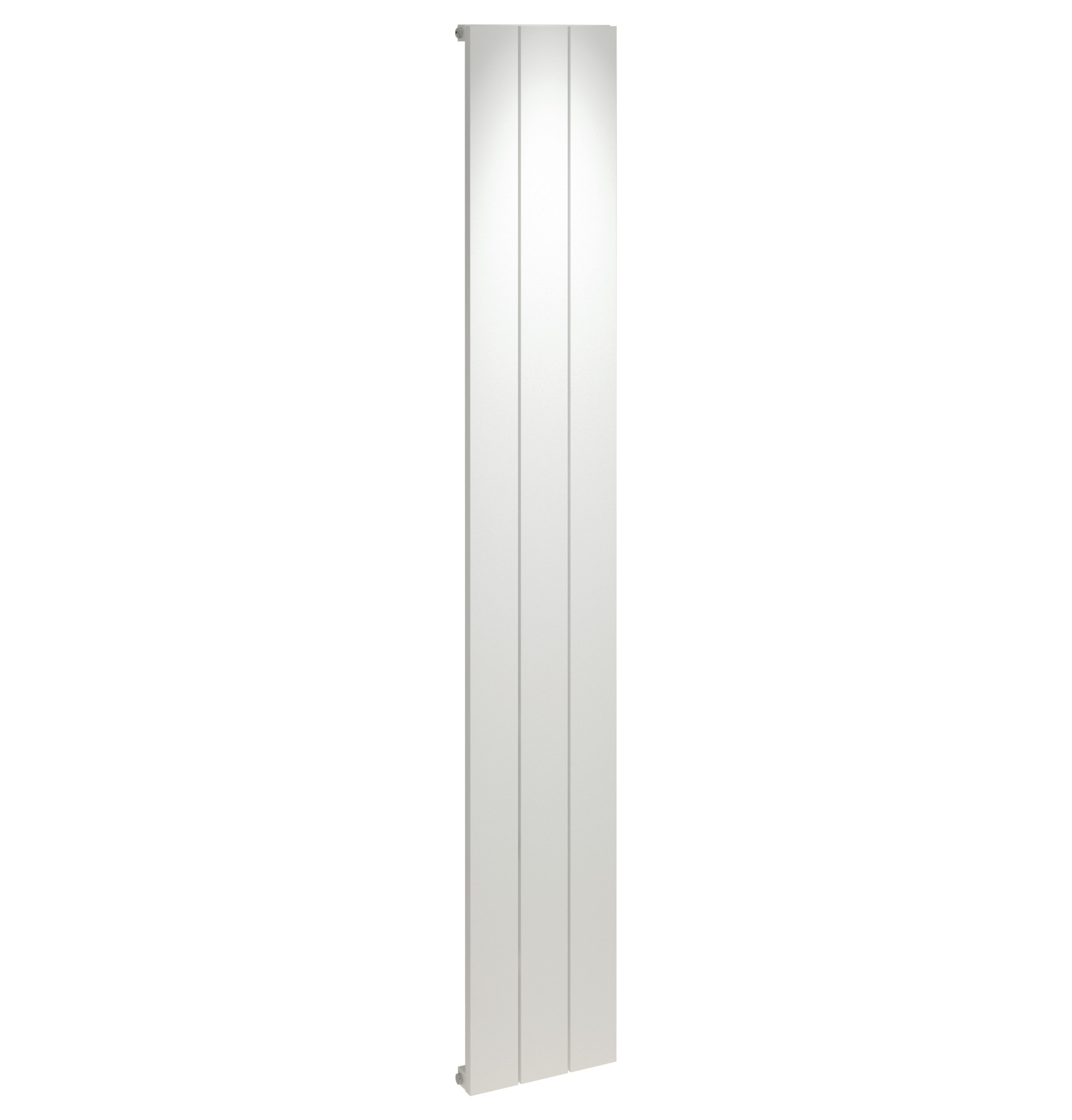 Alulite Flat Radiator 1800mm x 280mm Textured White