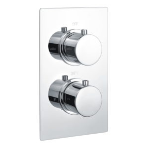 Circa Thermostatic Twin Shower Valve
