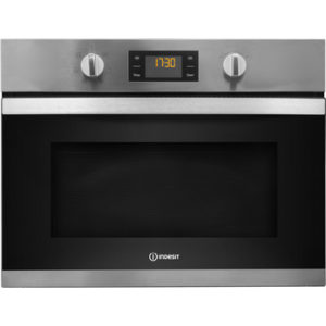 Indesit MWI 3443 IX UK Built-In Microwave & Grill - Stainless Steel
