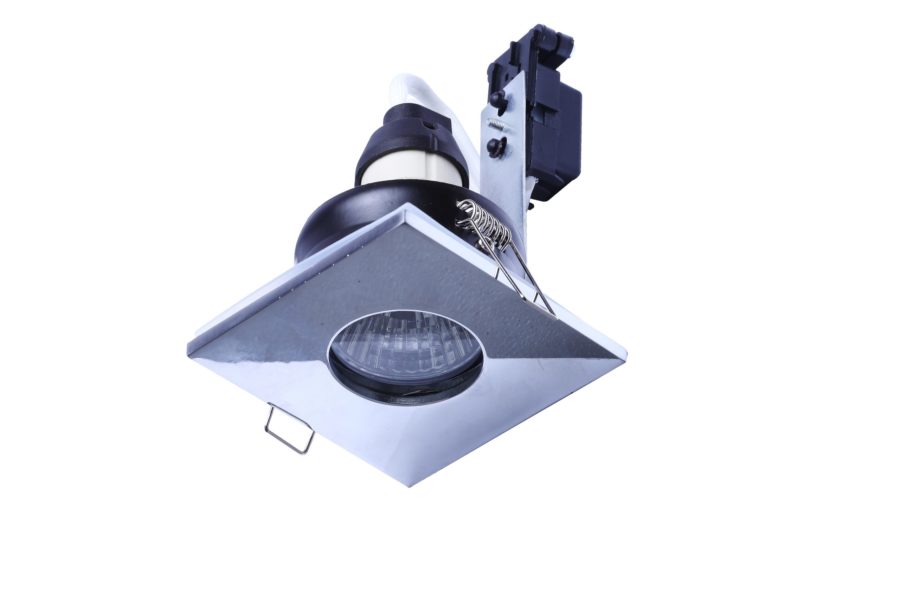 Fixed Square Fire Rated Shower Downlight
