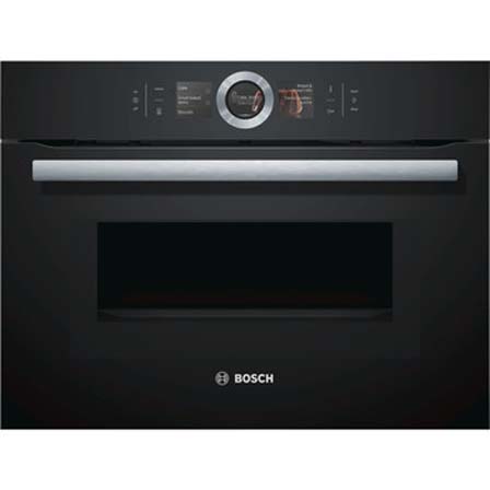 Bosch black/silver microwave