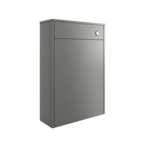 Perla Matt Grey 600mm Floor Standing WC Unit