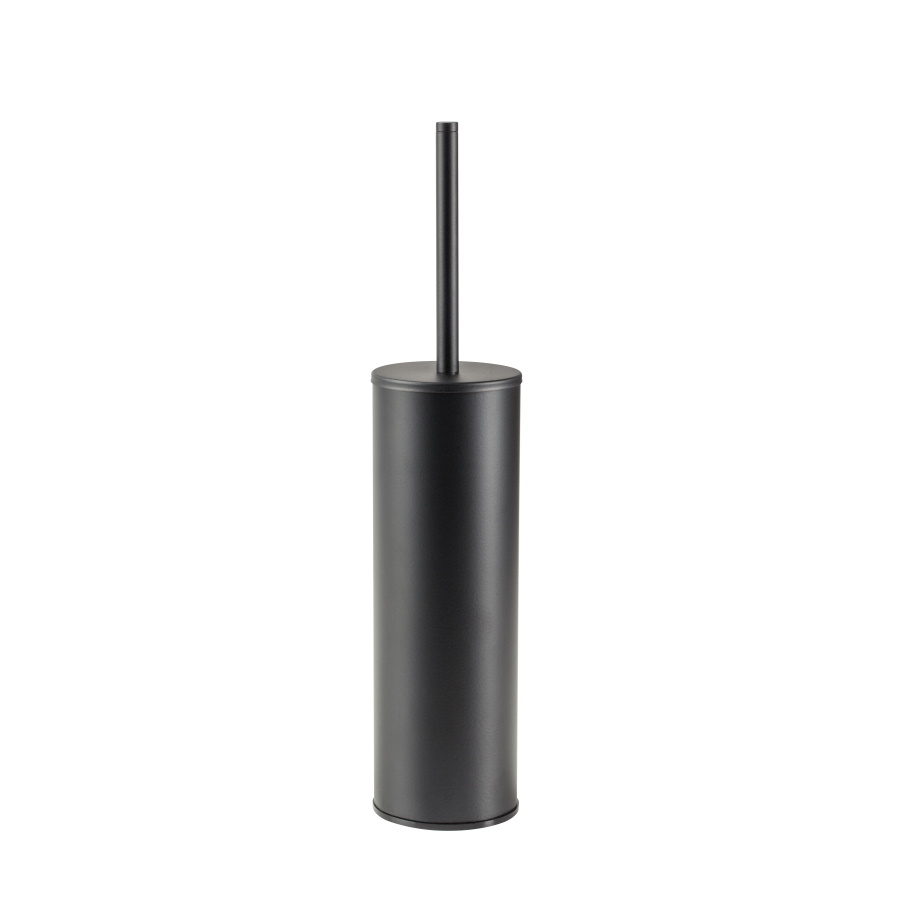 Bertini Matt Black Toilet Brush Wall Mounted