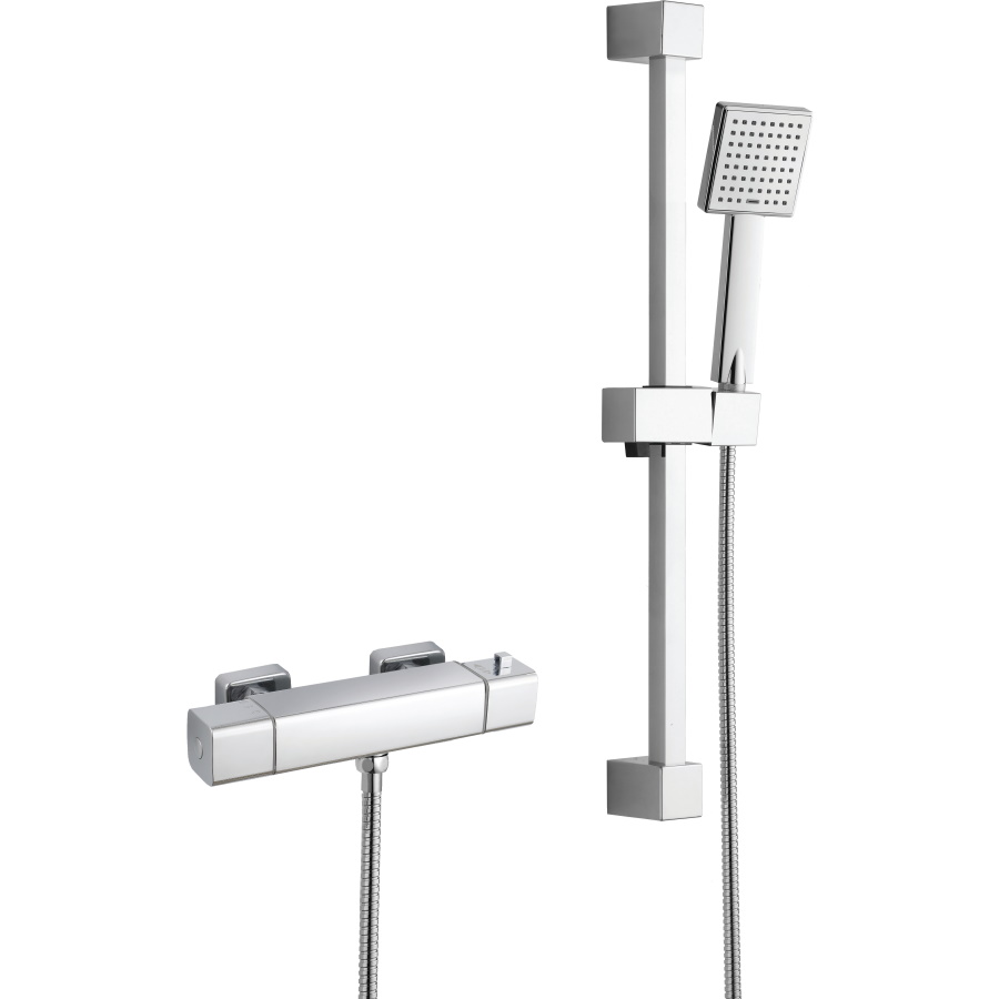 Quadro Cool-Touch Thermostatic Bar Mixer Shower