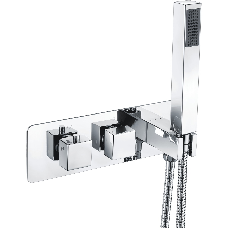 Targa Thermostatic Shower Valve with Handset
