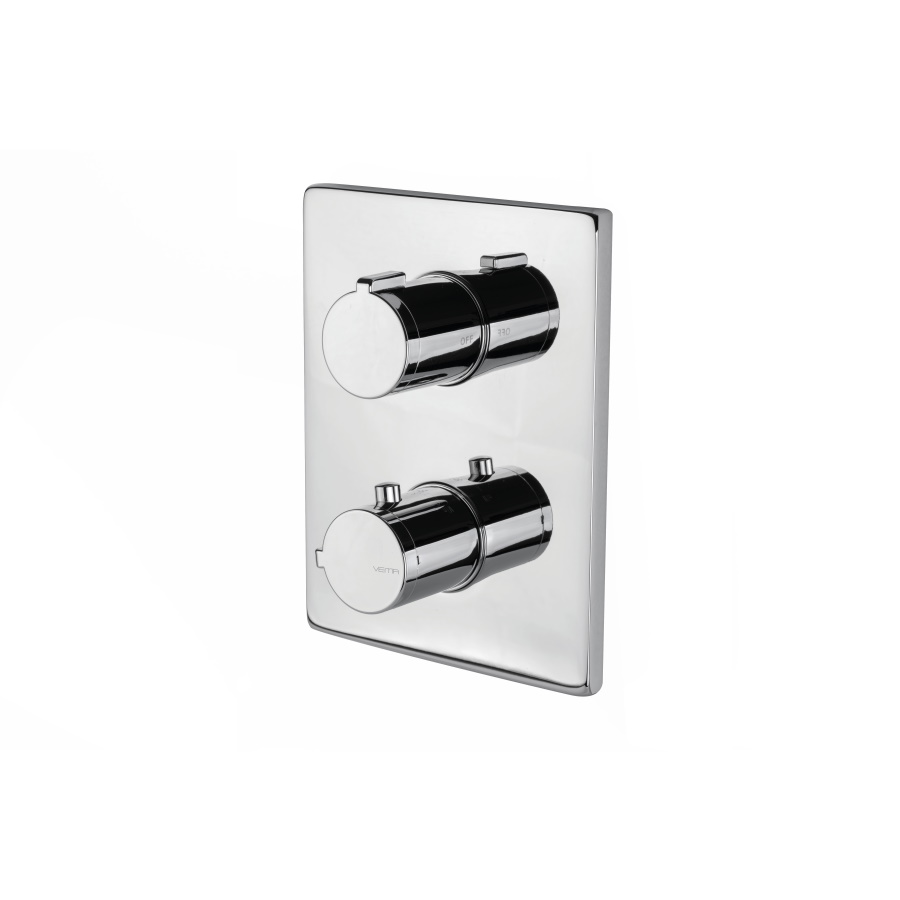 Square Built in Shower Two Outlet_V08111