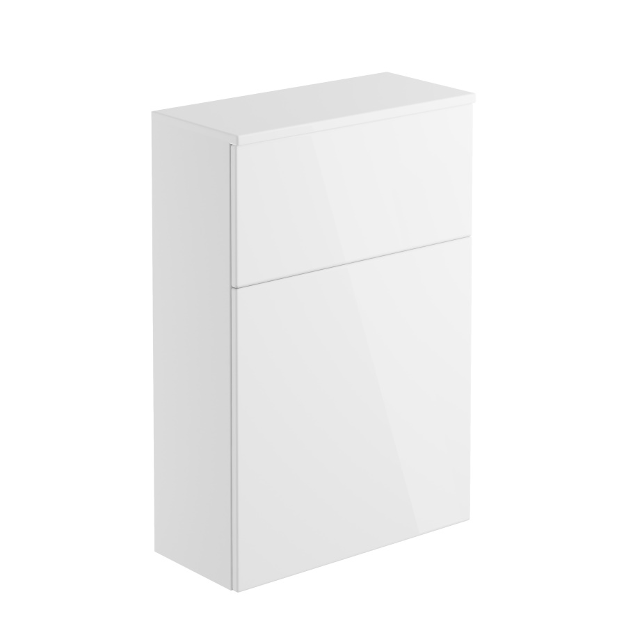 Carino White Gloss 600mm WC Unit