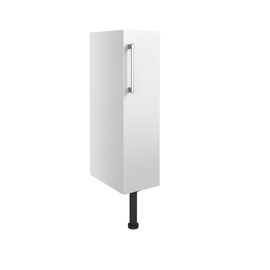 Alba White Gloss 200mm Toilet Roll Unit