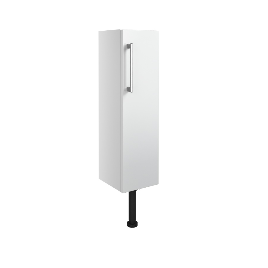 Alba White Gloss 200mm Slim Base Unit