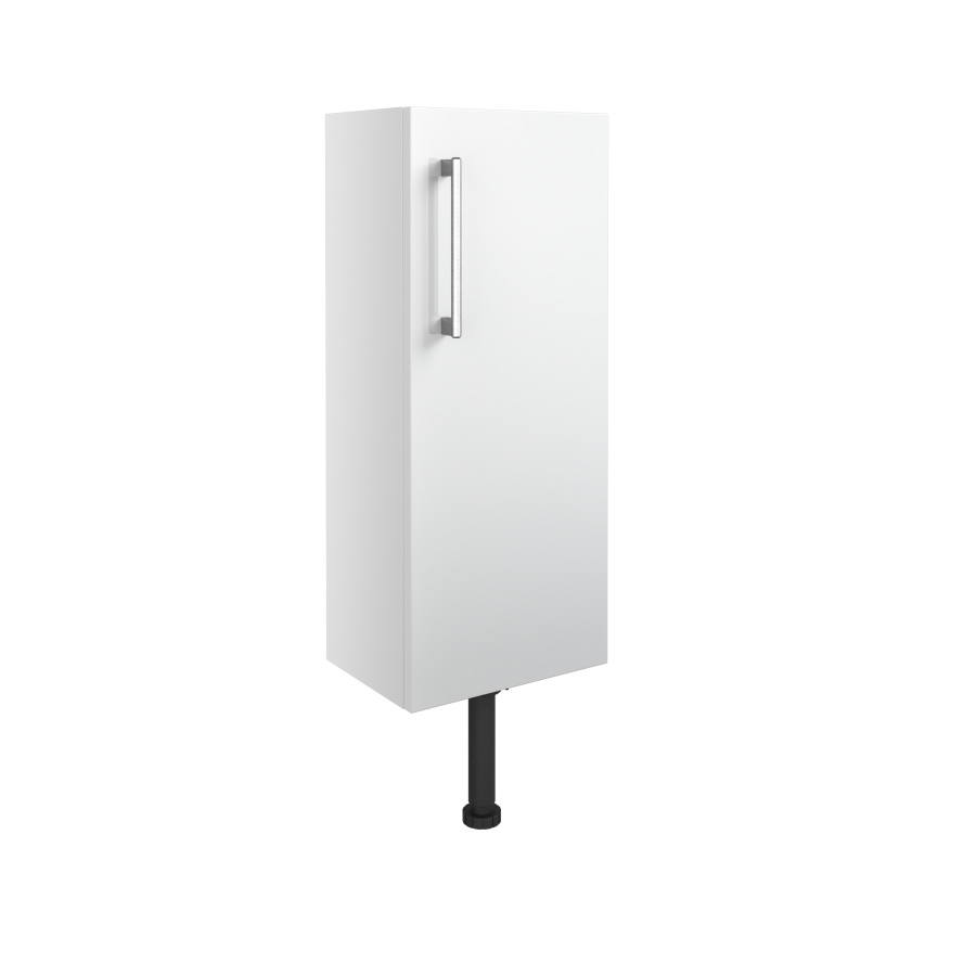 Alba White Gloss 300mm Slim Base Unit