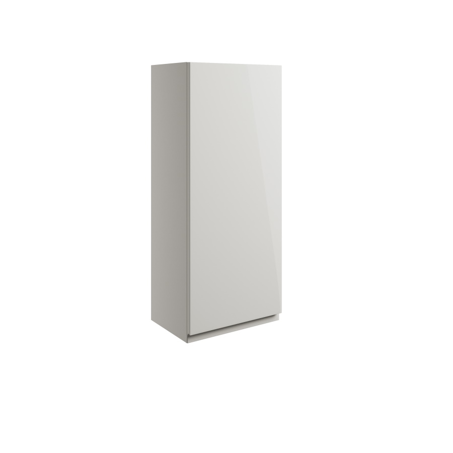 Pearl Grey Gloss 300mm 1 Door Wall Unit