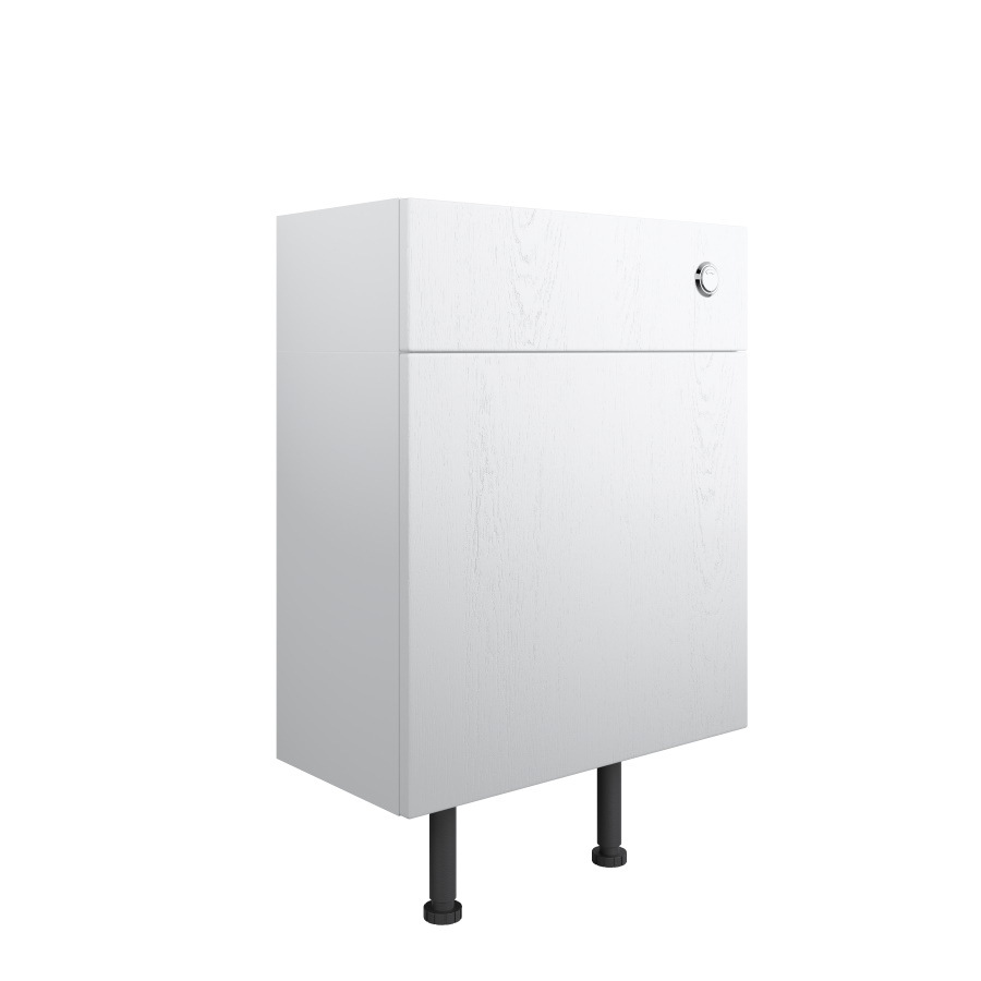 Benita Satin White Ash 600mm WC Unit