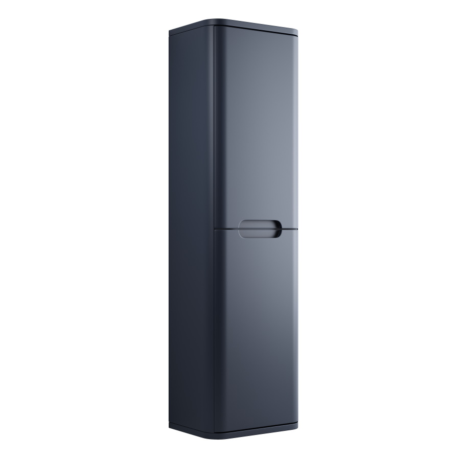 Lambra Matt Indigo 350mm 2 Door Wall Hung Tall Unit