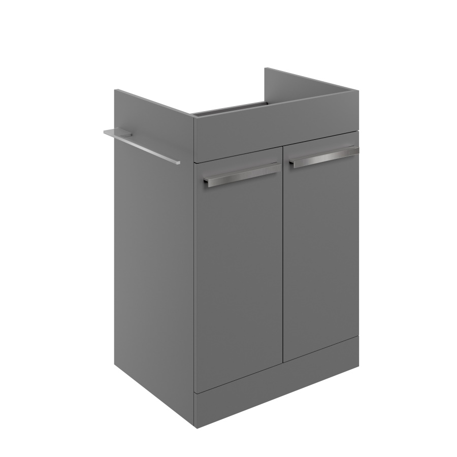 Morina Urban Grey 600mm Floor Standing Unit No Top
