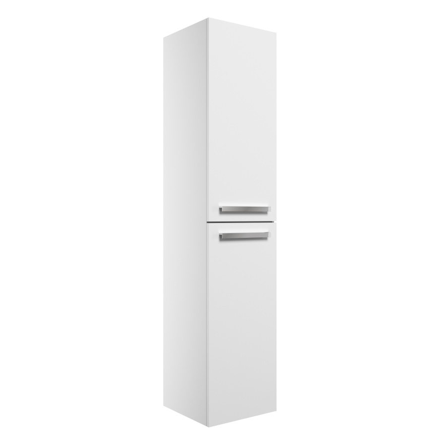 Morina White Gloss 350mm Wall Hung Tall Unit