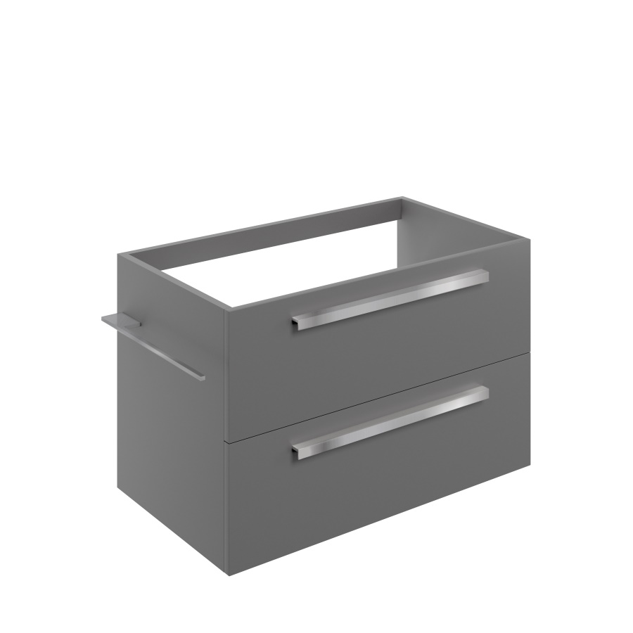 Morina Urban Grey 800mm Wall Hung Unit No Top