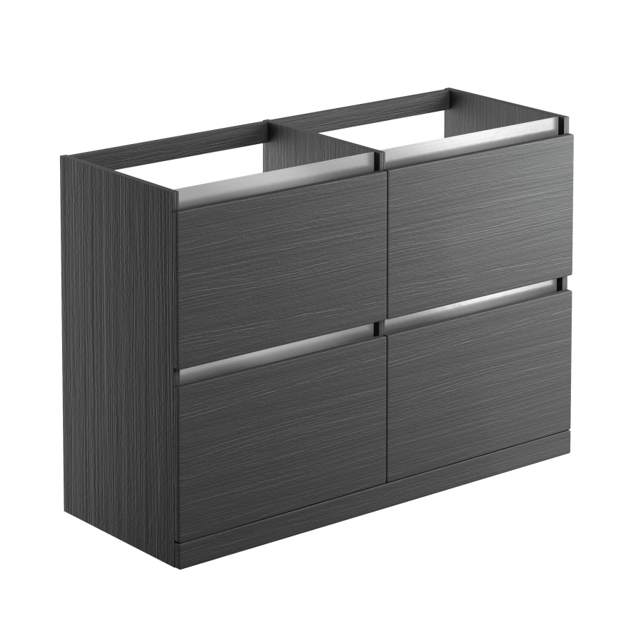 Carino Graphitewood 1200mm Floor Standing Unit No Top