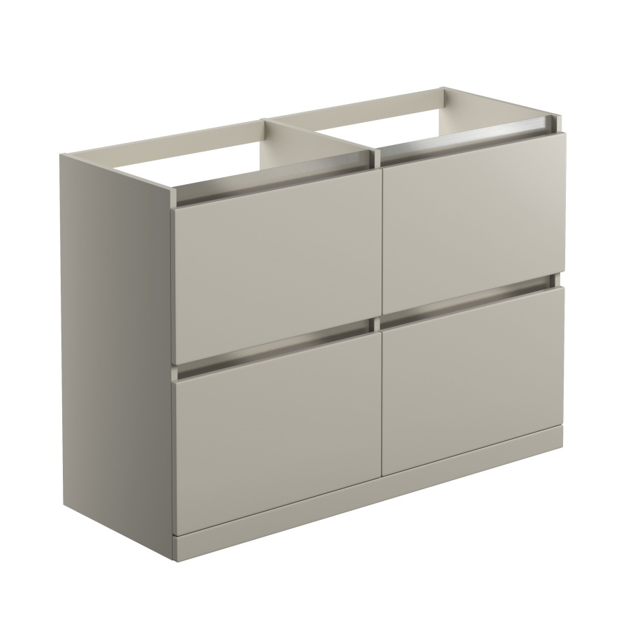 Carino Latte 1200mm Floor Standing Unit No Top