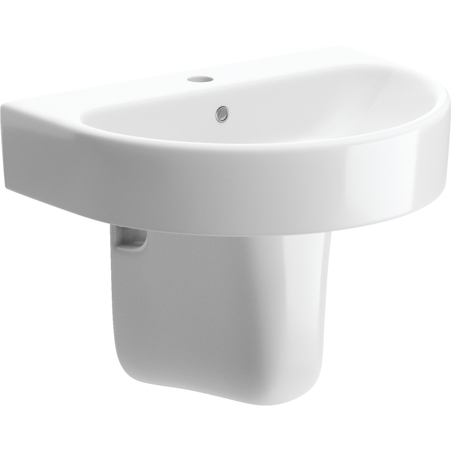 Cilantro Basin with Semi Pedestal