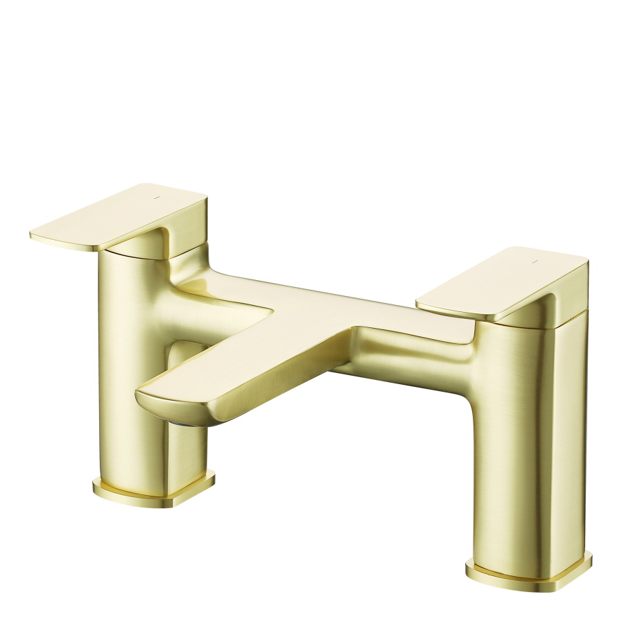 Finissimo Brushed Brass Bath Filler