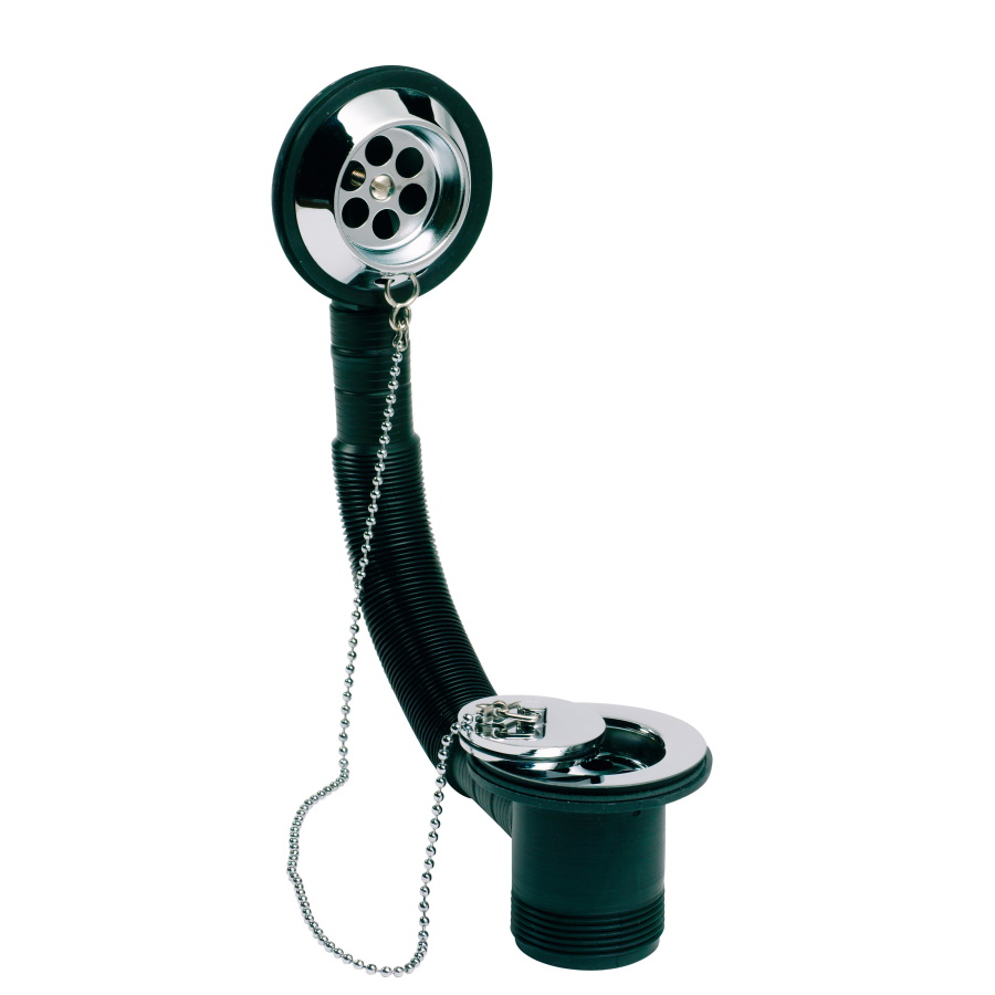 Bath Waste with Tidy Plug