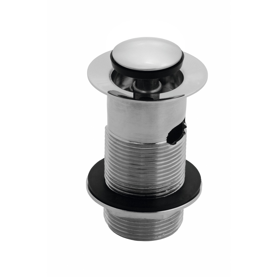 Click Clack Round Basin Waste Slotted