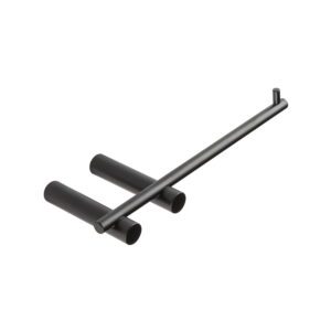 Bertini Matt Black Toilet Roll Holder