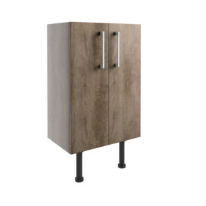 Alba Nebraska Oak 500mm 2 Door Base Unit
