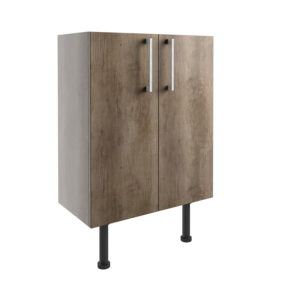 Alba Nebraska Oak 600mm 2 Door Base Unit