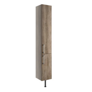 Alba Nebraska Oak 300mm 2 Door Tall Unit