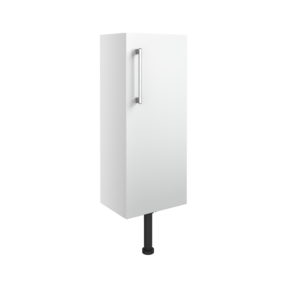 Alba White Gloss 300mm Slim Base Unit