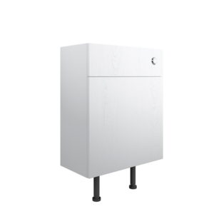 Benita Satin White Ash 600mm WC Unit
