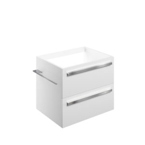 Morina White Gloss 600mm Wall Hung Unit No Top