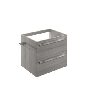 Morina Elm Grey 600mm Wall Hung Unit No Top