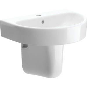 Cilantro Basin with Semi Pedestal