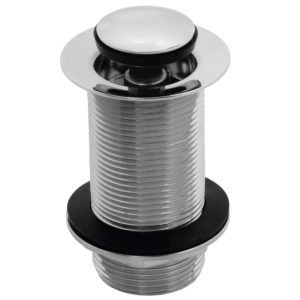 Click Clack Round Basin Waste Unslotted