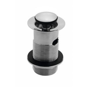 Click Clack Round Basin Waste Slotted