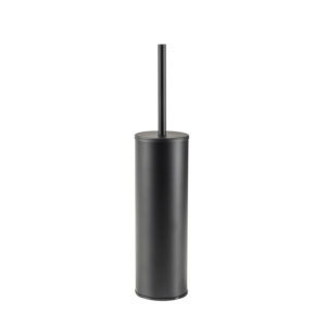 Bertini Matt Black Toilet Brush Wall Mounted