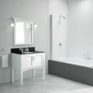 Single Square Bathscreen