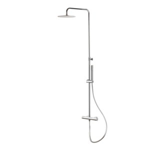 Chrome Round Shower Kit