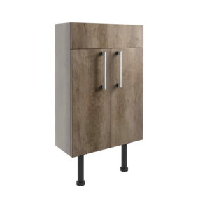 Alba Nebraska Oak 500mm Slim Base Unit