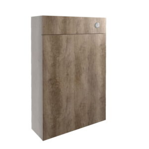 Alba Nebraska Oak 600mm Slim WC Unit