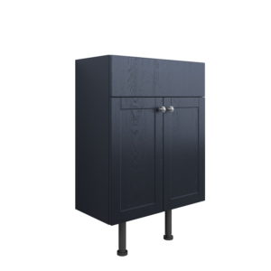 Benita Indigo Ash 600mm 2 Door Basin Unit
