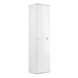 Lambra White Gloss 350mm 2 Door Wall Hung Unit