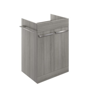 Morina Elm Grey 600mm Floor Standing Unit No Top