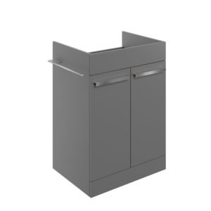Morina Urban Grey 600mm Floor Standing Unit No Top
