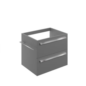 Morina Urban Grey 600mm Wall Hung Unit No Top