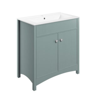 Lucia Sea Green 810mm Vanity Unit