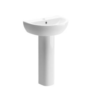 Tuscany 550mm Basin with Full Pedestal
